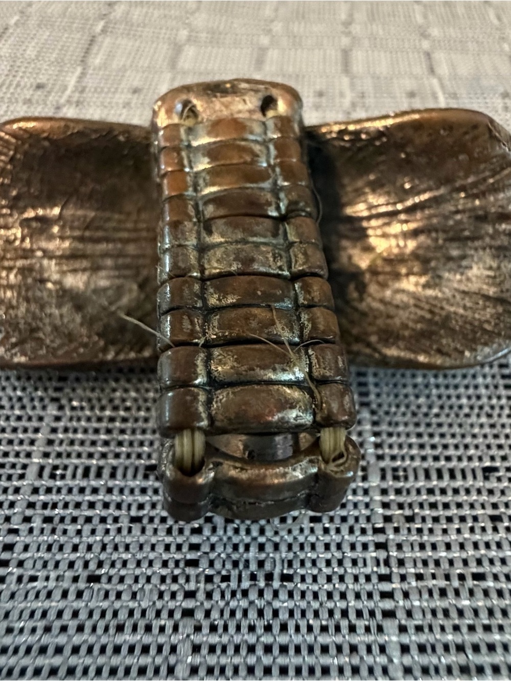 Vintage Rhinestone Embellished Ring - Picture 3 of 4